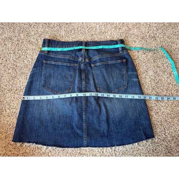 J. CREW Denim/Jean skirt size women's 27 - Picture 6 of 8